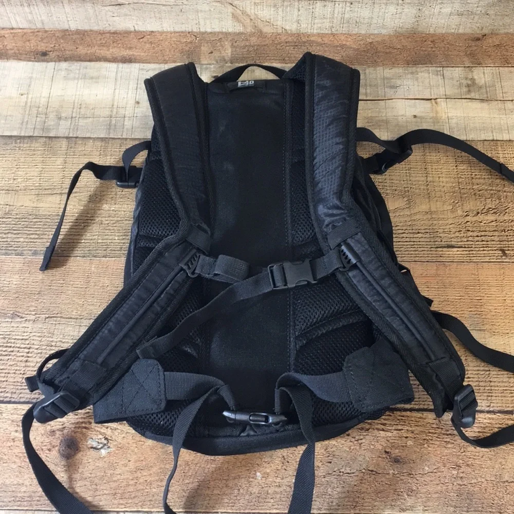 Quest Rio Black Backpack Unisex Organizer‎ Bag Purse Hiking
